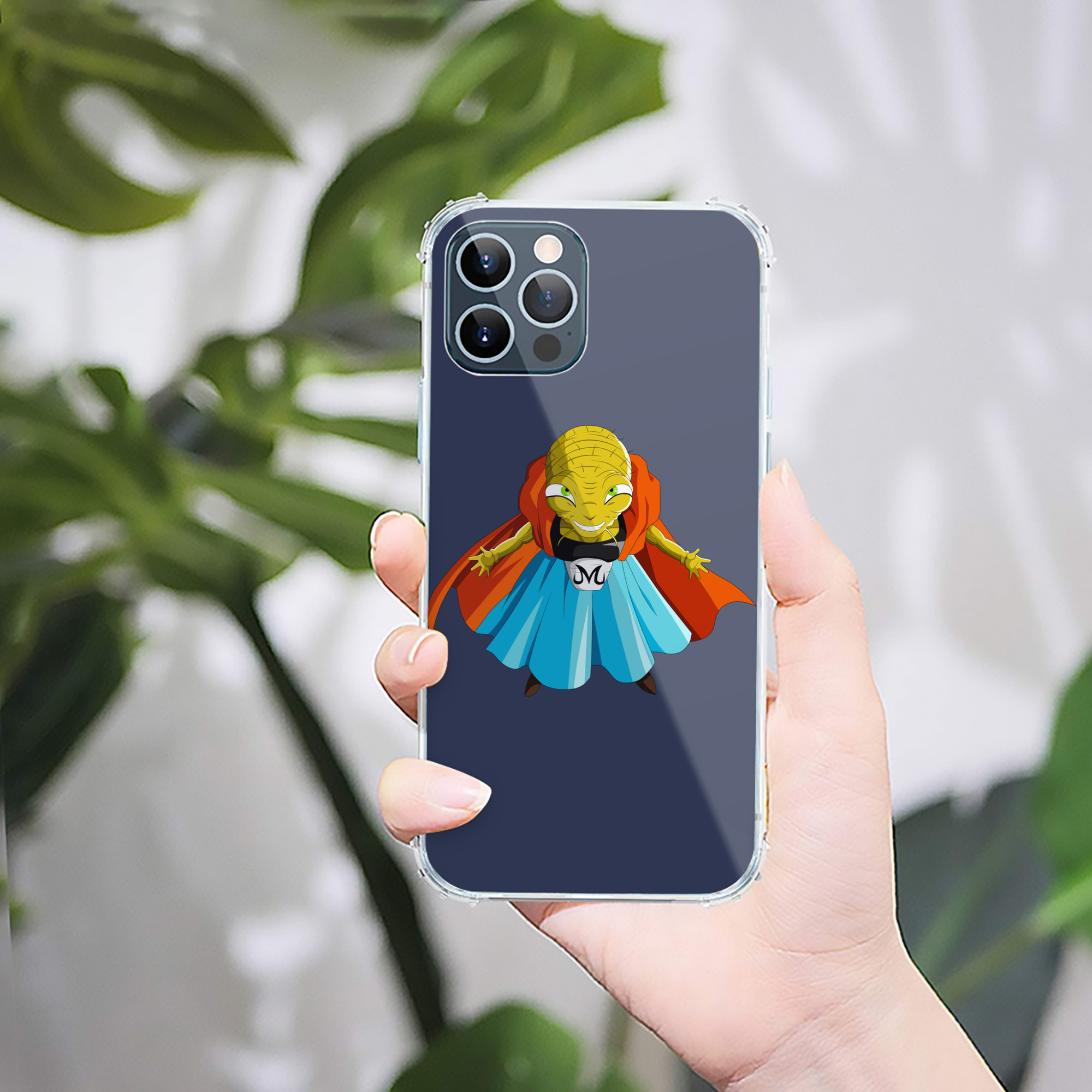 （画像用） ドラゴンボール DRAGON BALL 【iPhone 12シリーズ対応】透明スマホケース（クリアソフトケース）